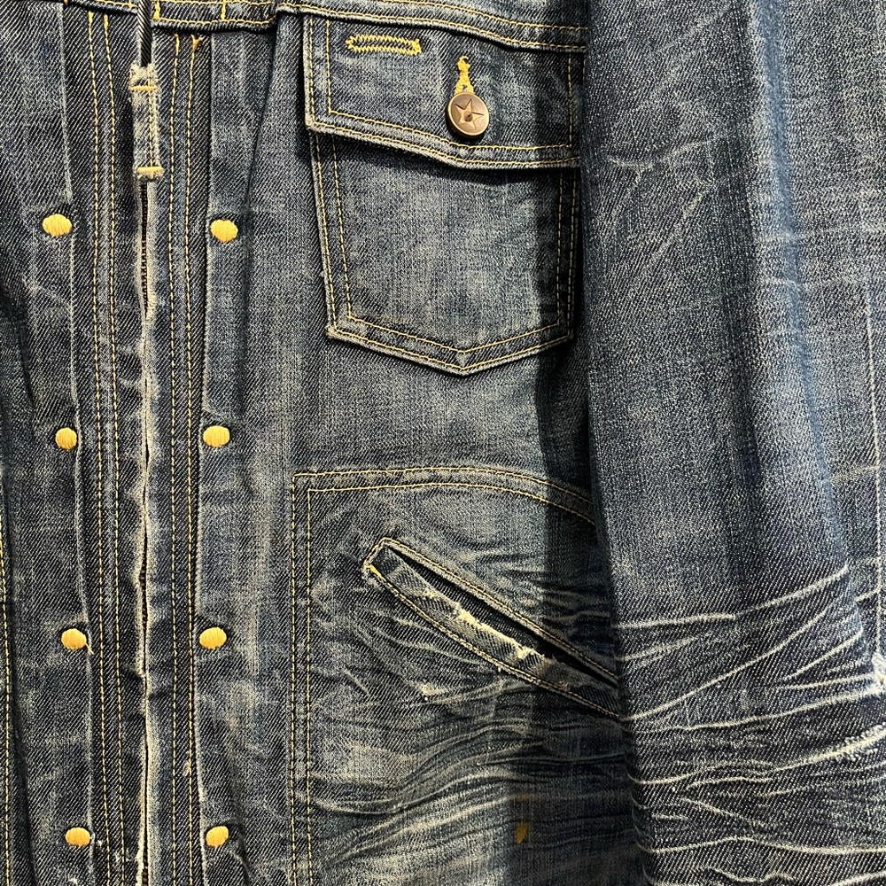 Designer Denim Jacket - image 3